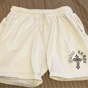 White "Fly By Night” Double-cross Shorts !Accepting Offers)